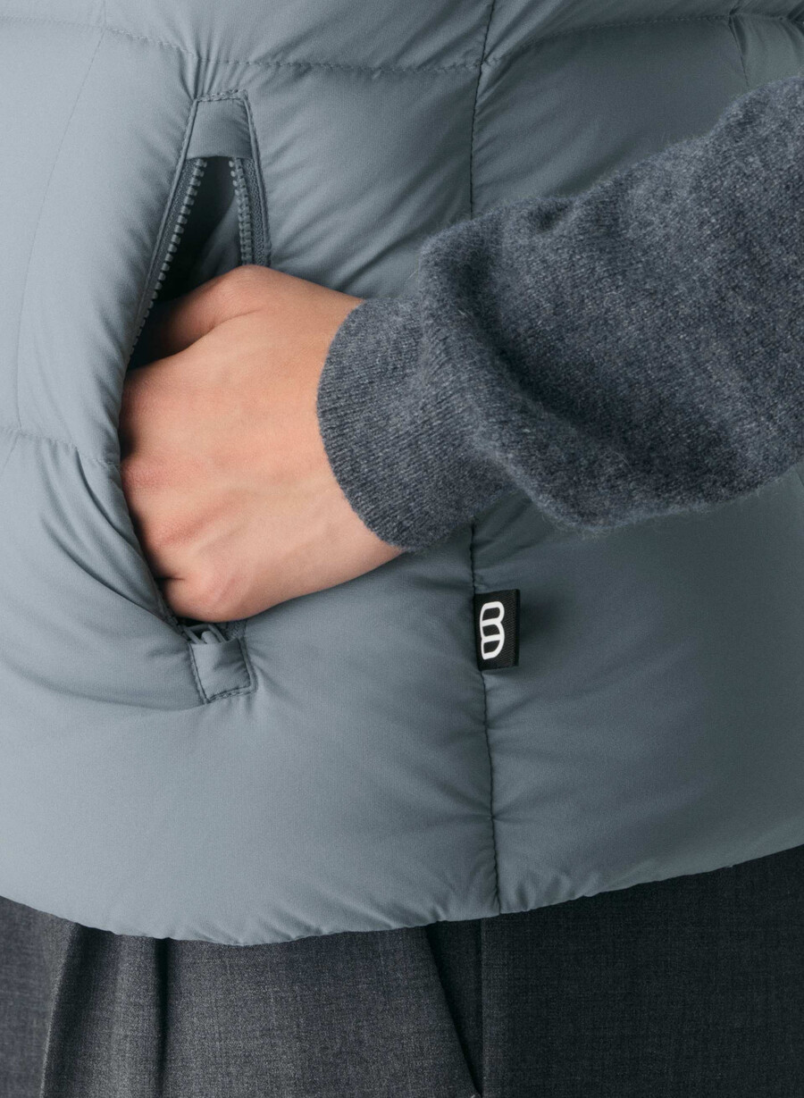vesta supersnug puff - climatte slab blue