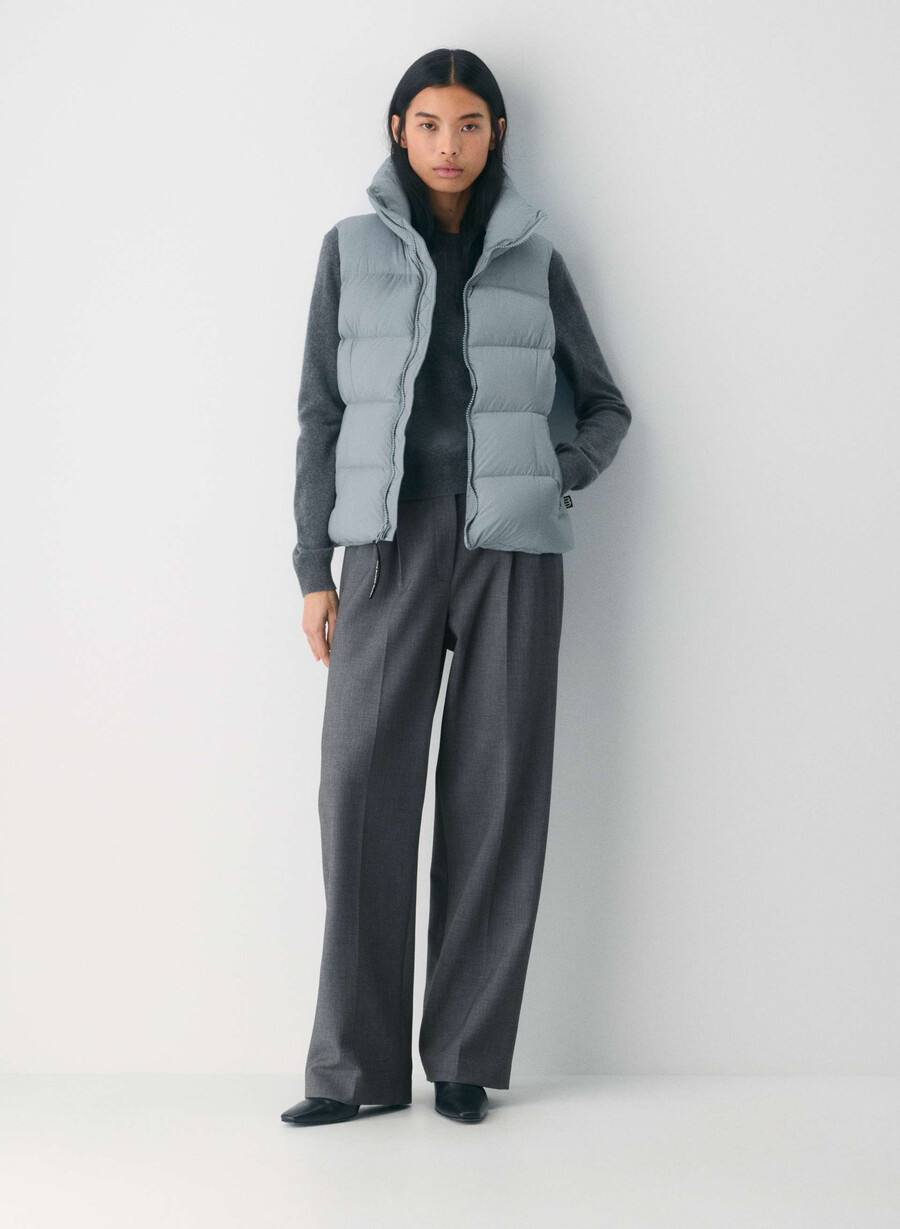vesta supersnug puff - climatte slab blue