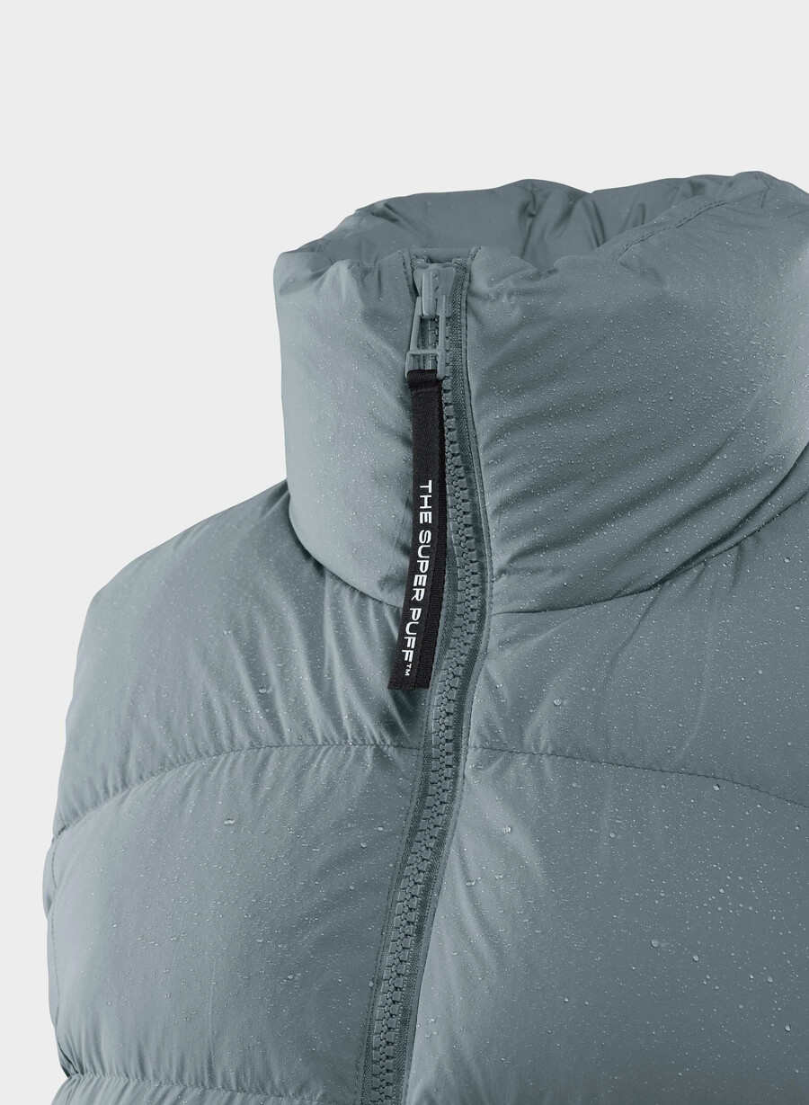 vesta supersnug puff - climatte slab blue