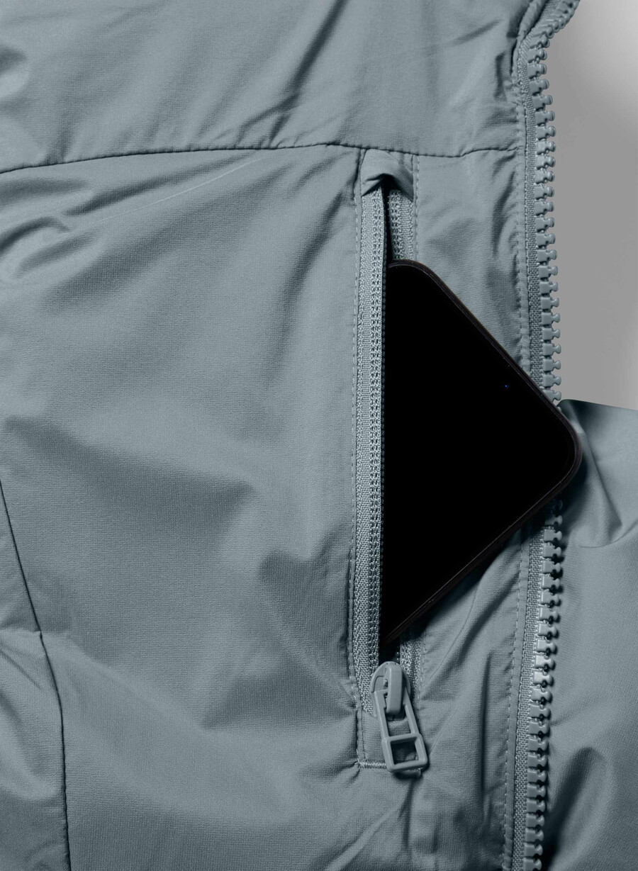 vesta supersnug puff - climatte slab blue