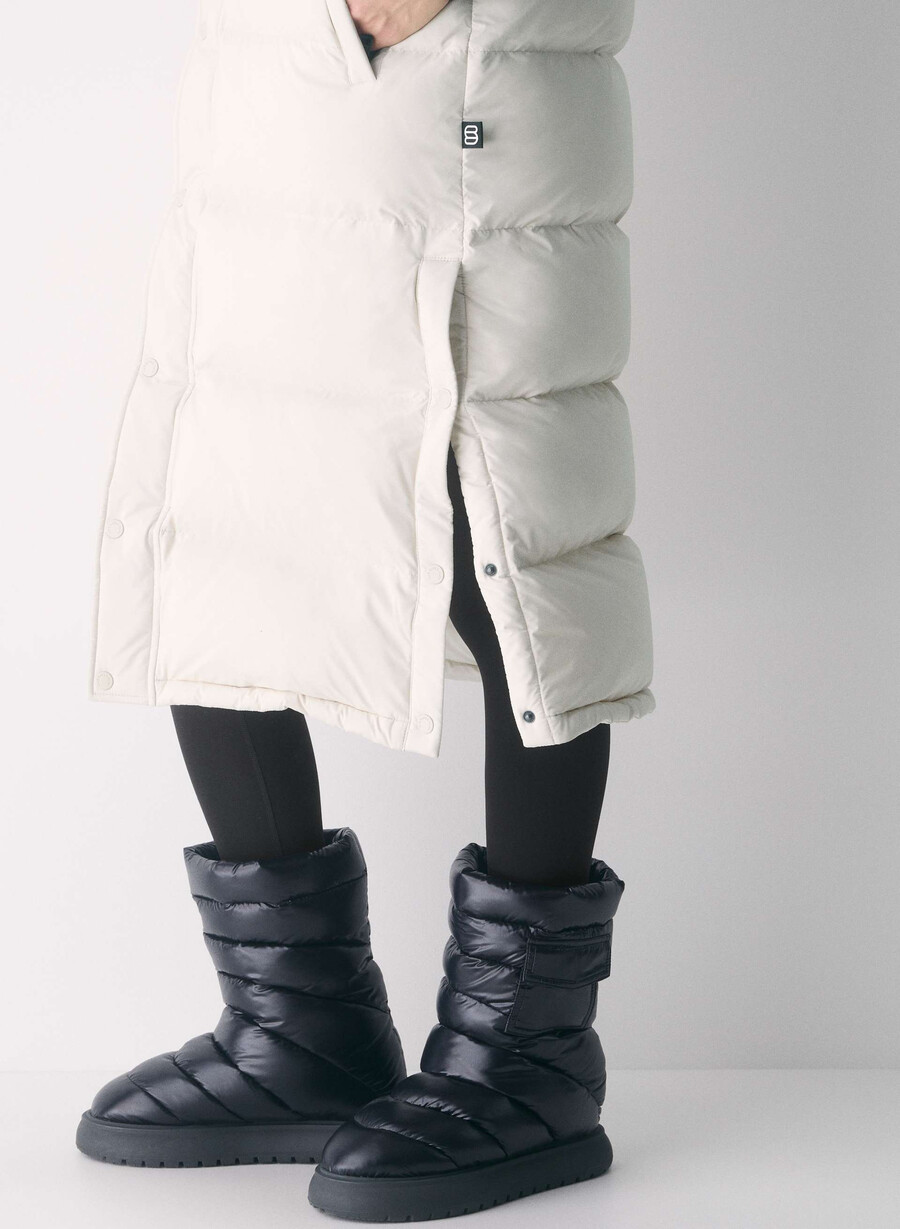 vestă lungă the super puff - climatte matte pearl