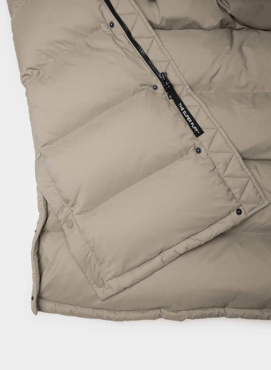 vestă lungă the super puff - climatte modern taupe