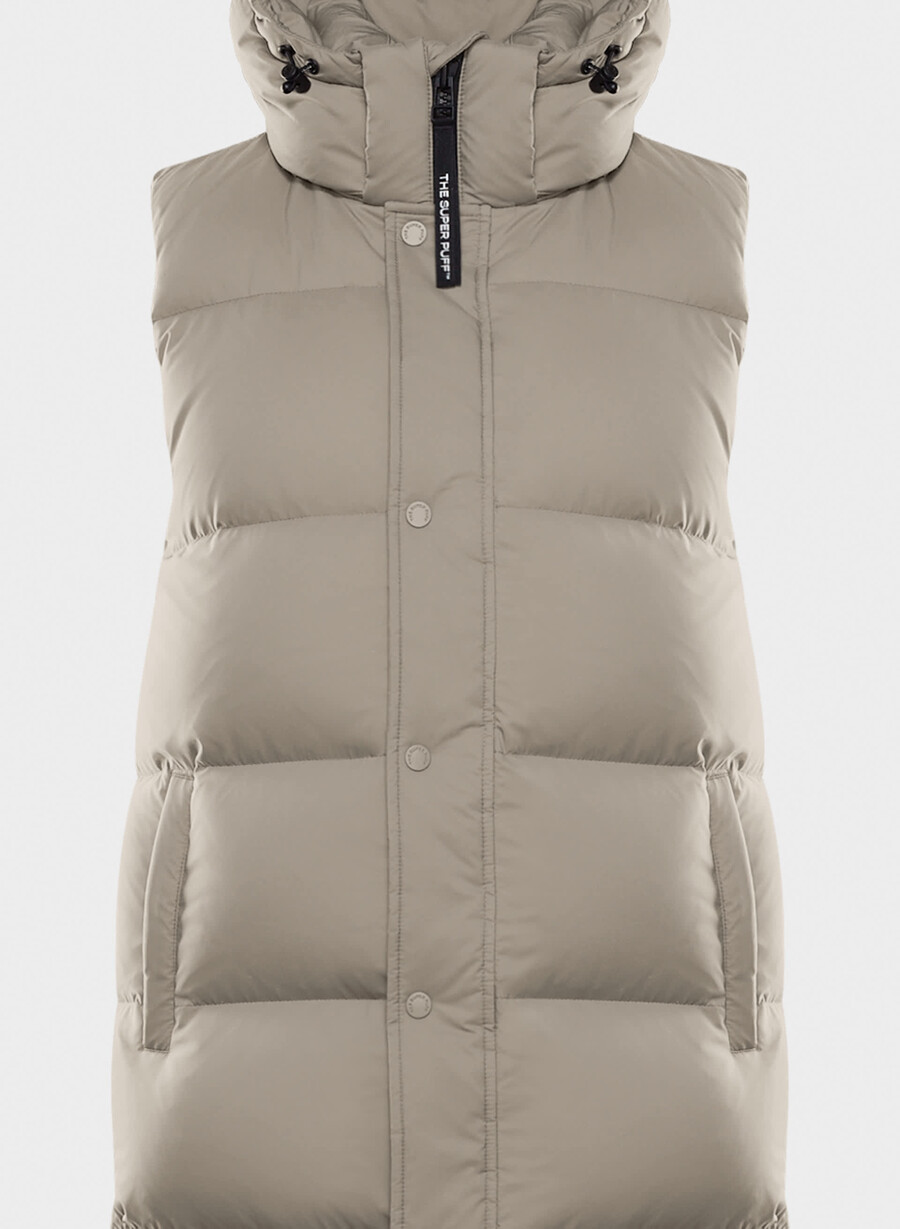 vestă lungă the super puff - climatte modern taupe