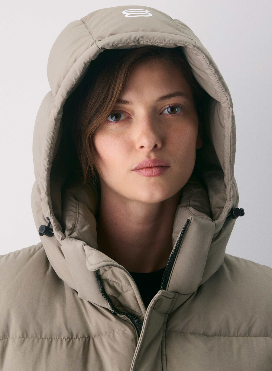 vestă lungă the super puff - climatte modern taupe