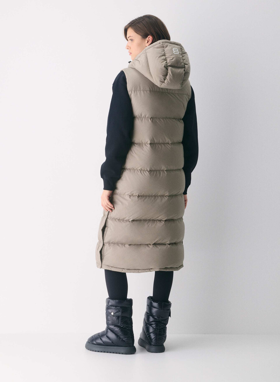 vestă lungă the super puff - climatte modern taupe