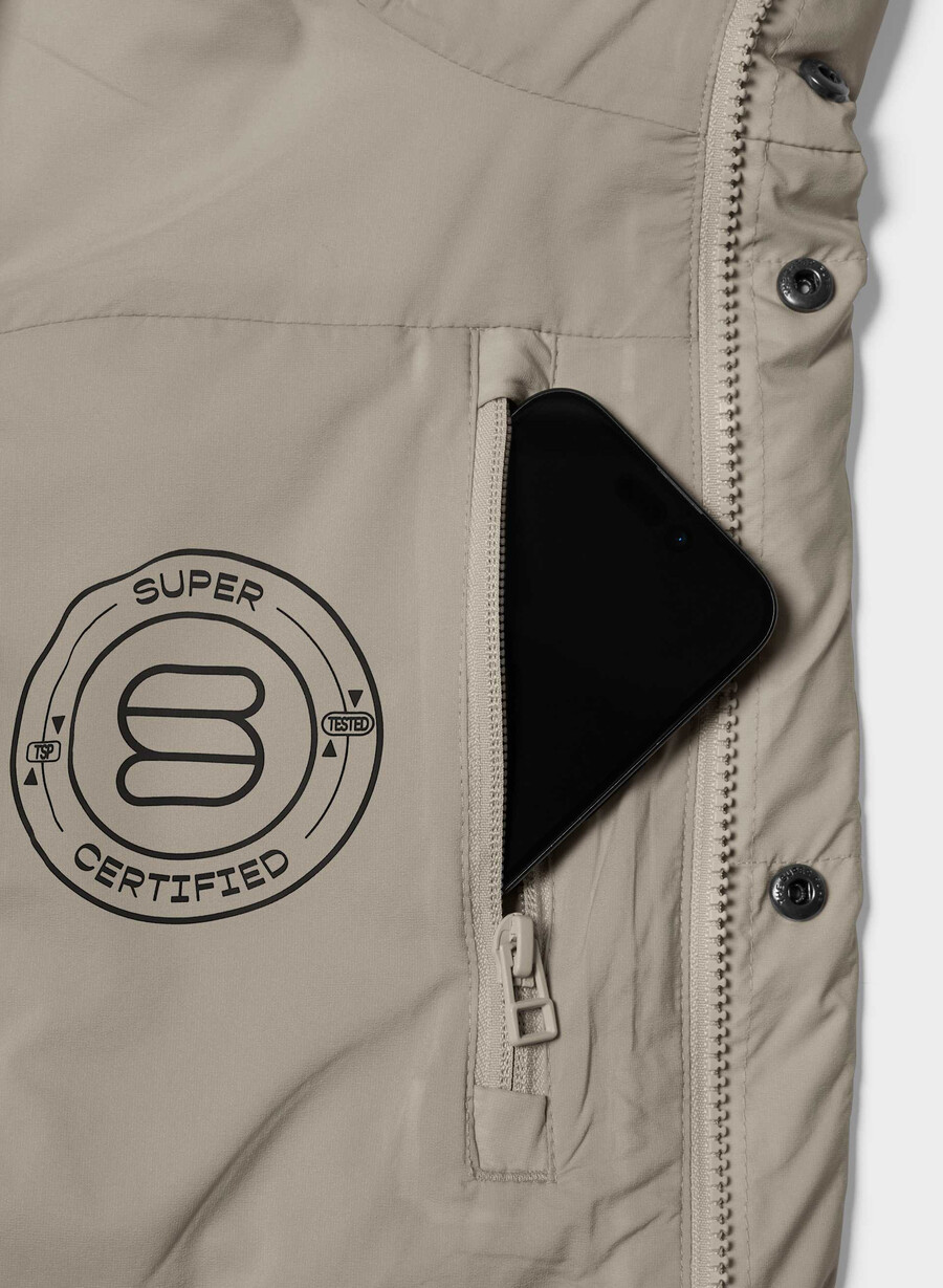 the super après puff - climatte modern taupe