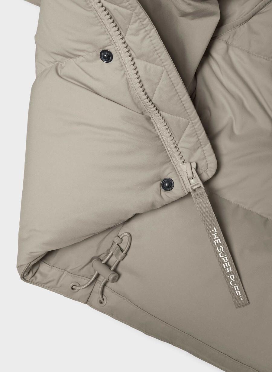 the super après puff - climatte modern taupe