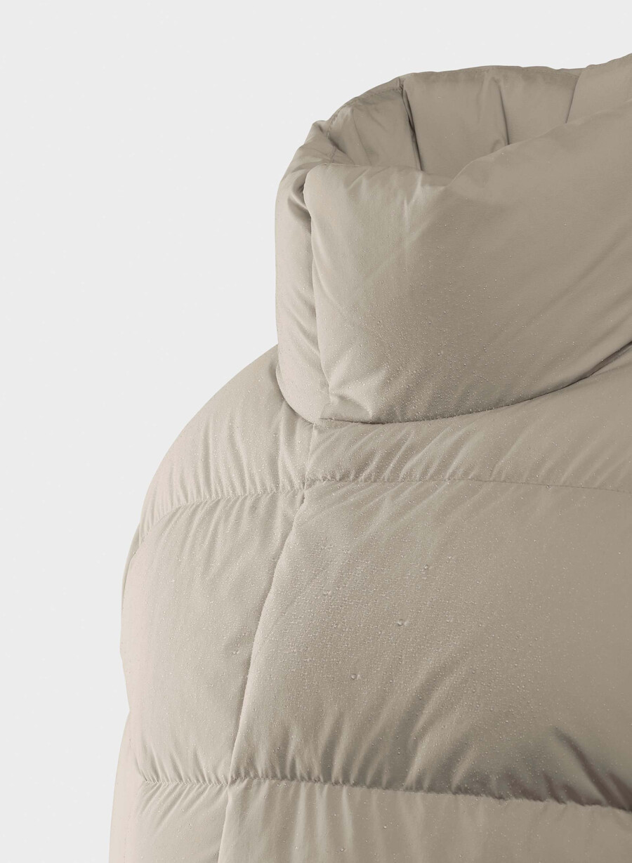 the super après puff - climatte modern taupe
