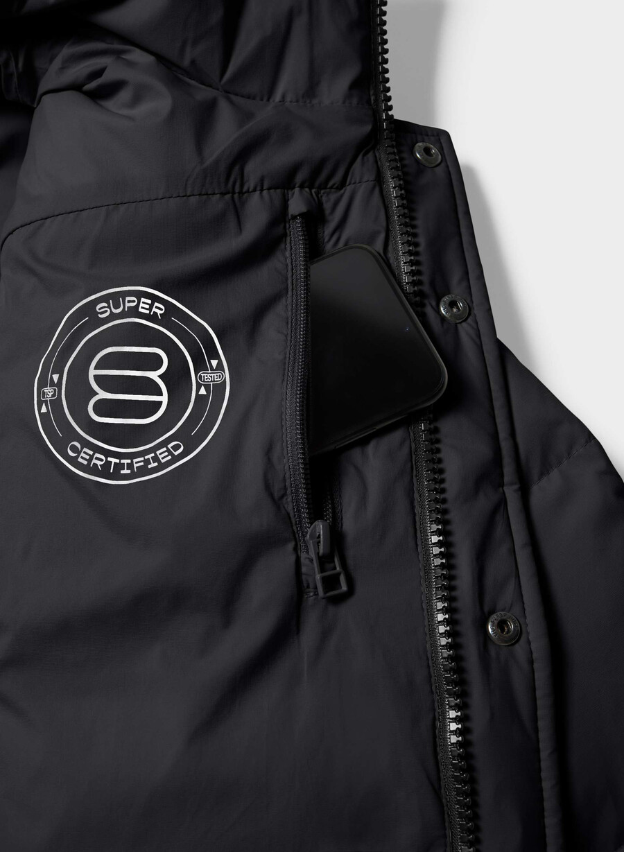superpuff xtrashorty - climatte negru