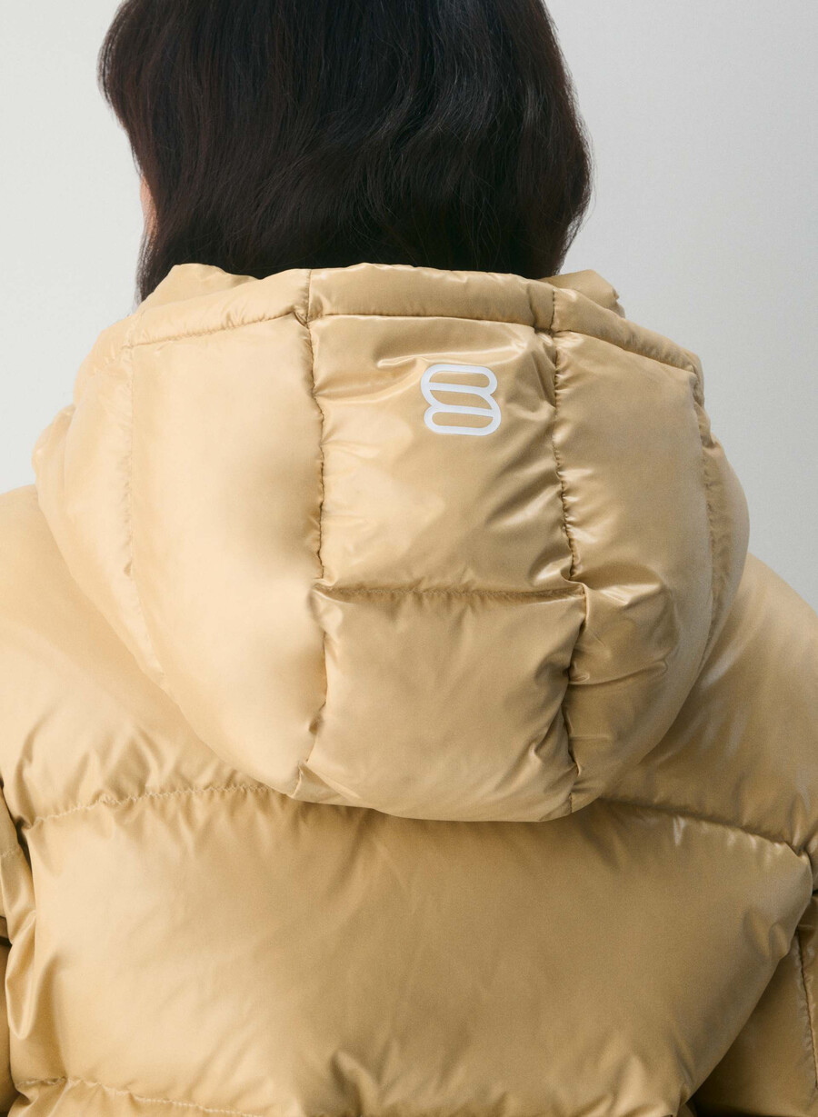 superpuff xtrashorty - mica beige hi-gloss