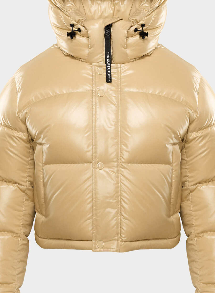 superpuff xtrashorty - mica beige hi-gloss