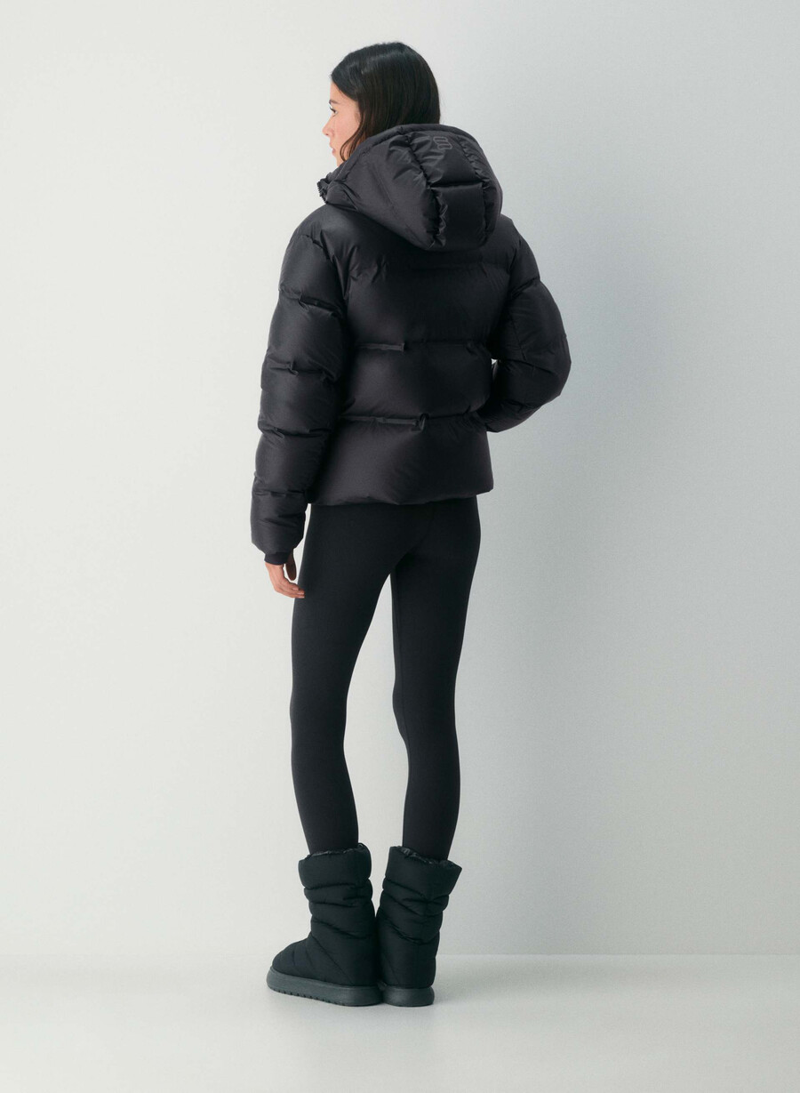 pantaloni scurți super powder puff - powderdri negri
